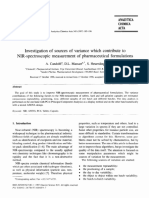 Investigation of Sources of Variance Which Contribute To NIRS Measurement, Candolfi