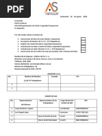 Carta Inscripcion Libro, Monitor y Comite Editable