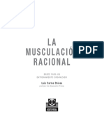 3 La Musculación Racional, Bases para Un Entrenamiento Organizado PDF