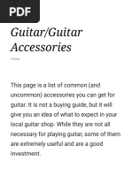 1 Guitar Accessories 