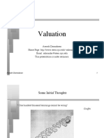 Valuation - Aswath Damodaran PDF