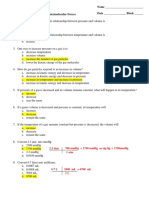 Unit 11 Test Review Key