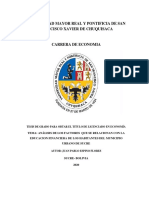 LA EDUCACION FINANCIERA COMO MEDIO PARA LA CAPACIDAD DE AHORRO E INVERSION EN LOS HABITANTES DE LA CIUDAD DE SUCRE Corregido