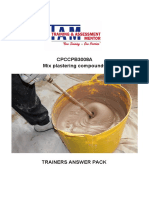 CPCCPB3008A Mix Plastering Compounds TAP