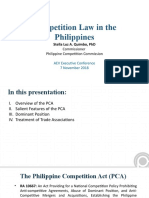 Competition Law in The Philippines: Stella Luz A. Quimbo, PHD