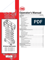 Operator's Manual: SE Series Slab Scissors