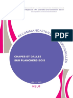 Recommandation Pro Rage Chapes Dalles Sur Plancher Bois Neuf 2013 07 PDF