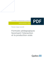 Formules Pedagogiques Primaire