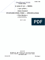 (Reaffirmed 2018) : QPR 9u TFK#JT Stainless Steel Wire - Specification (First Revision)