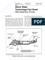 Storm Water Technology Fact Sheet: Wet Detention Ponds