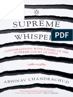 Supreme Whispers by Abhinav Chandrachud