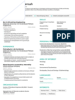 John Mensah's CV PDF