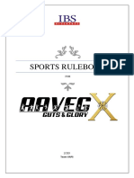 AAVEG X - Sports Rulebook