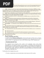 Survey Meanings: Primary Sampling Unit (PSU)