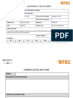 522 - Assignment 2 Frontsheet (May 2019)