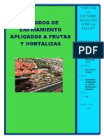 Metodos de Enfriamiento en Frutas y Hortalizas