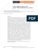 Palaeoenvironments and Weathering Regime of The Neoproterozoic Squantum Tillite', Boston Basin: No Evidence of A Snowball Earth