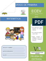 Prueba Matematica 4togrado