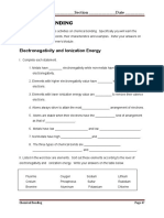 CHEMICAL BONDING-workbok