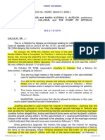 Petitioners Vs Vs Respondents: First Division