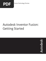 Autodesk Inventor Fusion: Getting Started