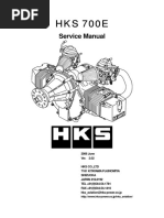 HKS 700E: Service Manual