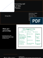 Data Pre-Processing and Application of Data Mining in Pharma Industry