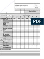 Formato Control de Limpieza y Desinfecion de Vehiculos.