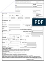 Formato de Codificacion VASELINA