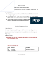 Candidate Management System