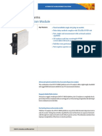 Chromatic Dispersion Module: MTS/T-BERD Platforms