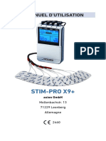 Manuel D'utilisation STIM-PRO X9+