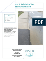 Chapter 3: Calculating Your Stormwater Runoff: Materials