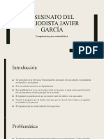 Asesinato Del Periodista Javier García