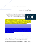 Apuntes Sobre La Violencia Barrista en El Paisaje Futbolero Colombiano