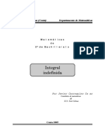 Integral Indefinida PDF