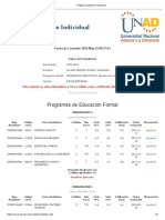 Registro Académico Individual