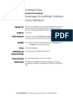 Programme - Amenagement Interieur Cao