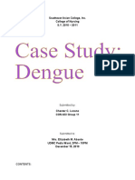 Pedia - Case Analysis - Dengue. Sakin 2docx