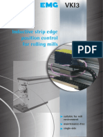 Inductive Strip Edge Position Control For Rolling Mills: Suitable For Mill Environment Maintenance-Free Single-Side