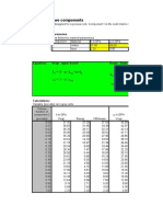 Layered Model With Two Components: Input: Material Parameters