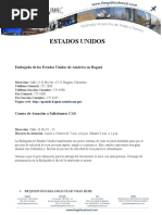 Requisitos Estados Unidos