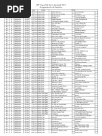 Copa de La Amistad 2011 - Programación 2da Fecha