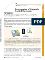 2018 - Ma Et Al. - Experimental Demonstration of Hyperbolic Metamaterial Assisted Illumination Nanoscopy - ACS Nano