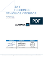 XXX-SIG Limpieza y Desinfección de Equipos PDF