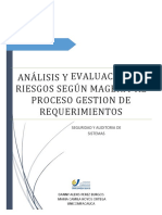 Análisis y Evaluacion de Riesgos Según Magerit Final