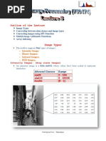 Image Types and Classes