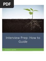 Interview Prep: How To Guide: Laura Ballantyne - August 2020