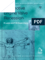 Automotive Engine Valve Recession