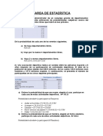 TAREA DE ESTADÍSTICA - Unidad 3